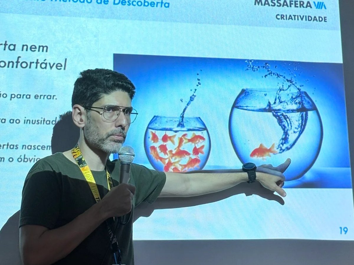 Palestras e oficinas de criatividade